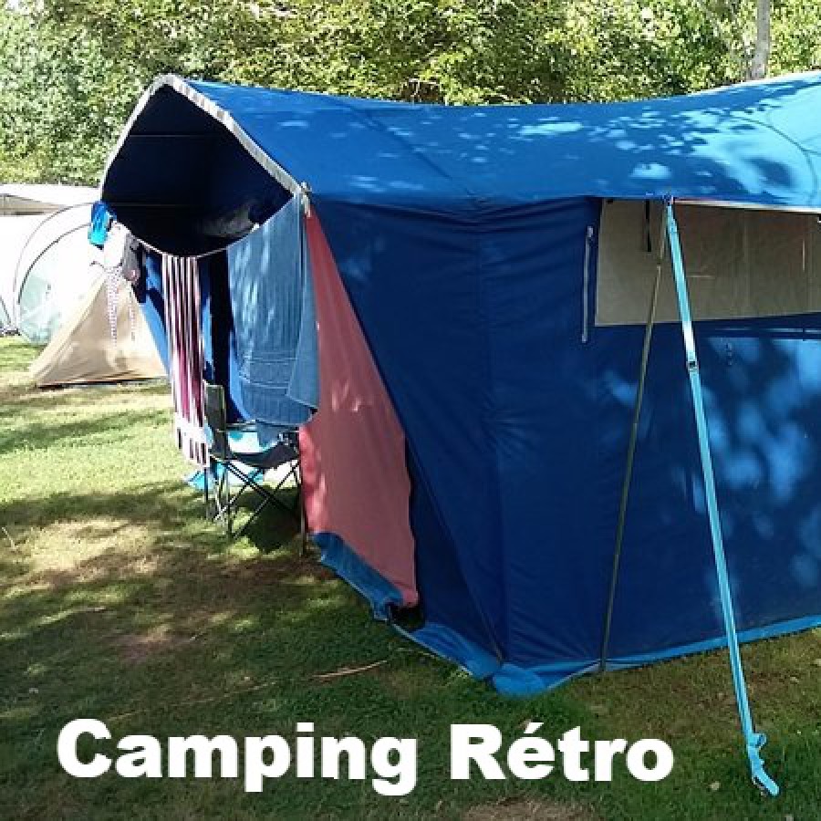 camping retro